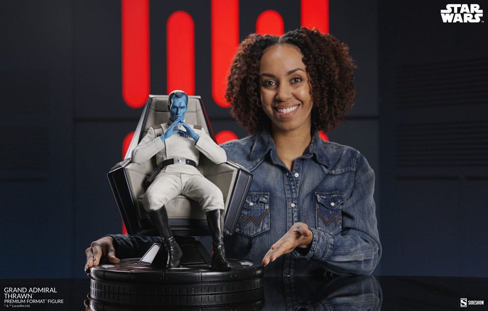 Statuette Star Wars Format Premium Grand Amiral Thrawn 43 cm