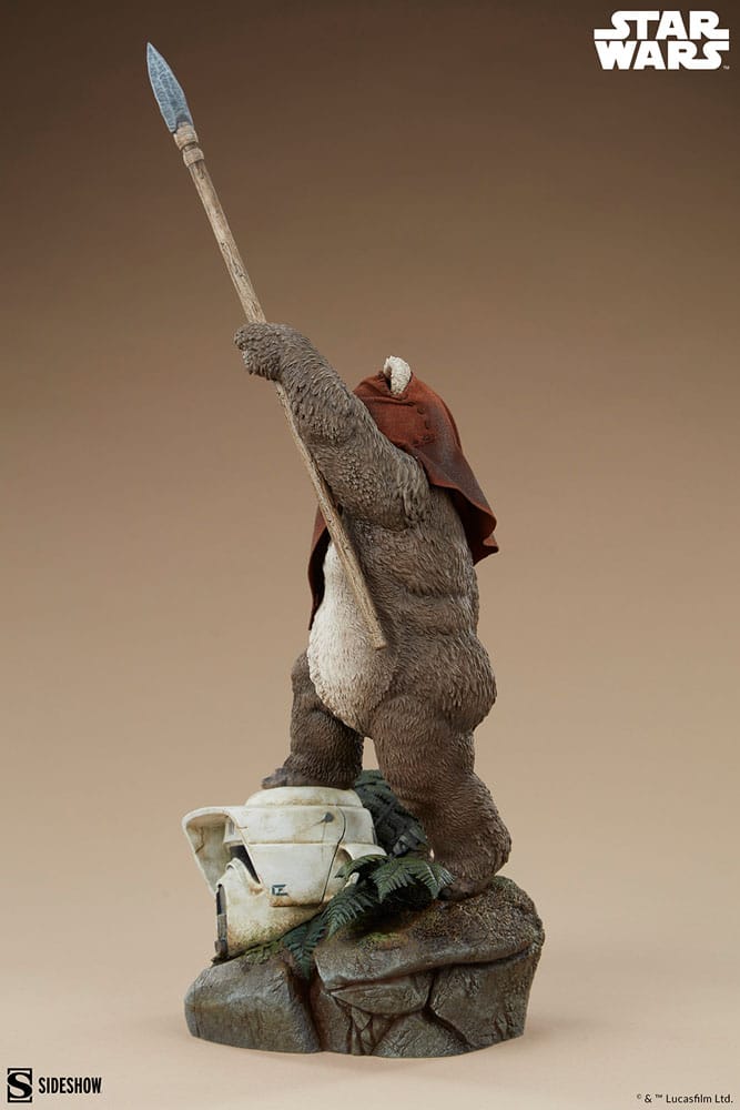 Star Wars, épisode VI : Le Retour du Jedi statuette Format Premium Wicket 46 cm