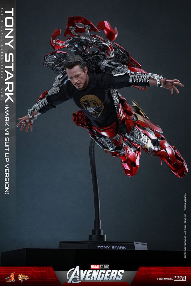 Avengers : Figurine Movie Masterpiece Iron Man Tony Stark 31 cm
