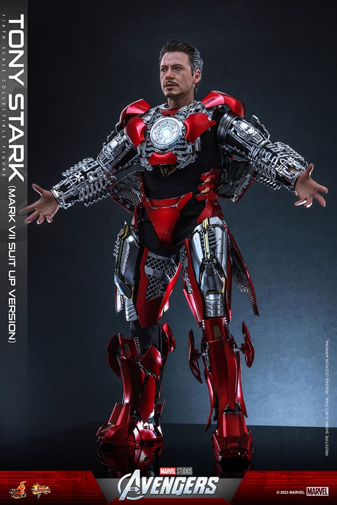 Avengers : Figurine Movie Masterpiece Iron Man Tony Stark 31 cm