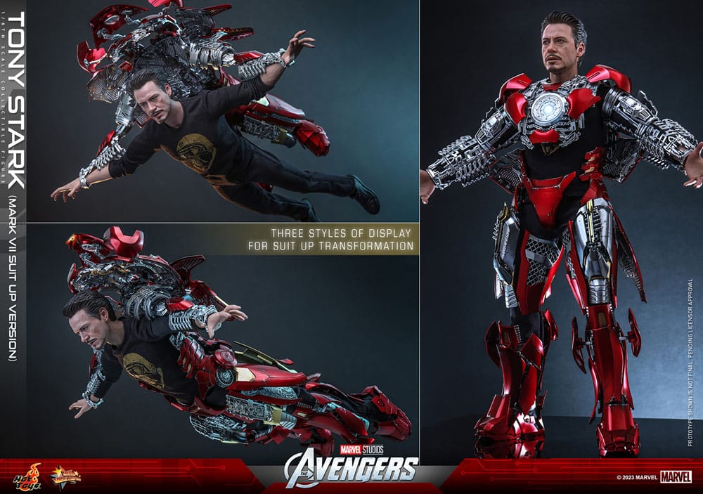 Avengers : Figurine Movie Masterpiece Iron Man Tony Stark 31 cm
