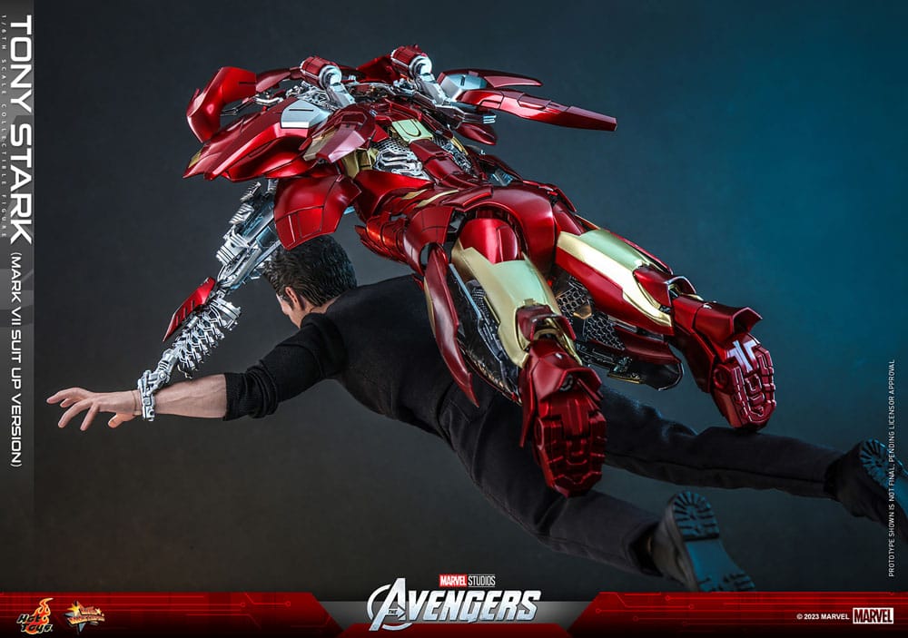 Avengers : Figurine Movie Masterpiece Iron Man Tony Stark 31 cm