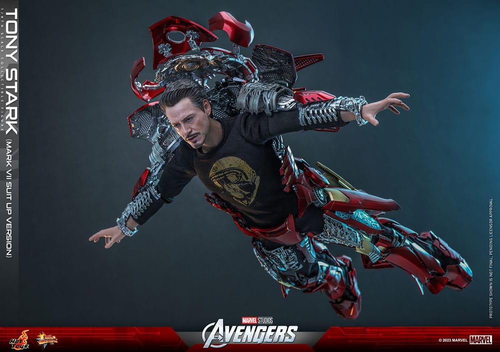 Avengers : Figurine Movie Masterpiece Iron Man Tony Stark 31 cm