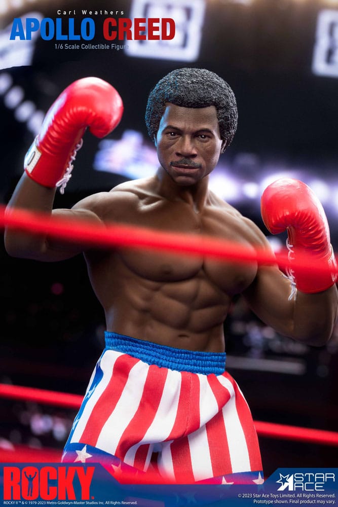 Rocky : Statuette 1/6 Apollo Creed Standard Version 36 cm