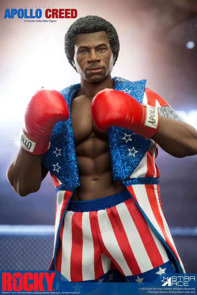 Rocky : Statuette 1/6 Apollo Creed Standard Version 36 cm