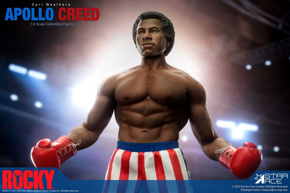Rocky : Statuette 1/6 Apollo Creed Standard Version 36 cm