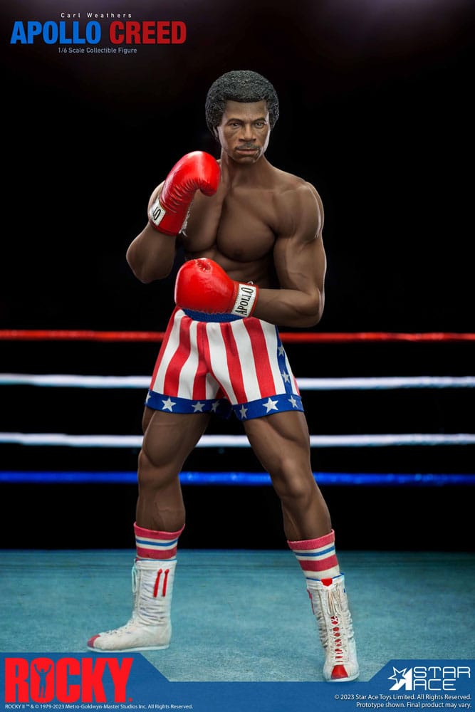 Rocky : Statuette 1/6 Apollo Creed Standard Version 36 cm