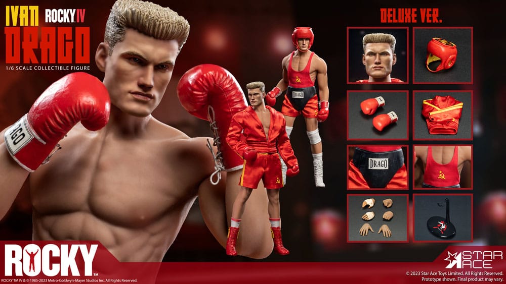 Rocky IV figurine 1/6 Ivan Drago Deluxe Ver. 32 cm