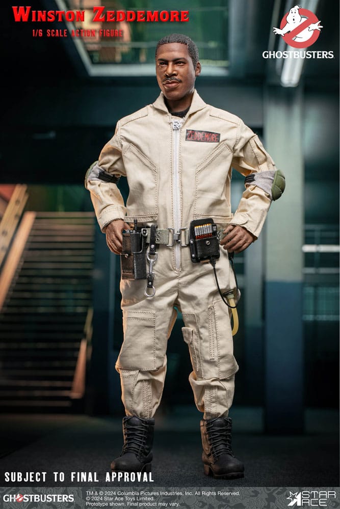 Ghostbusters (1984) figurine 1/6 Winston Zeddemore 30 cm