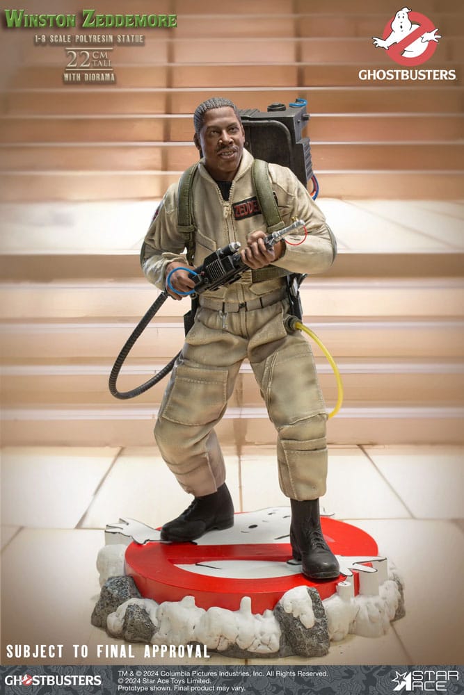 Ghostbusters statuette Resin 1/8 Winston Zeddemore 22 cm