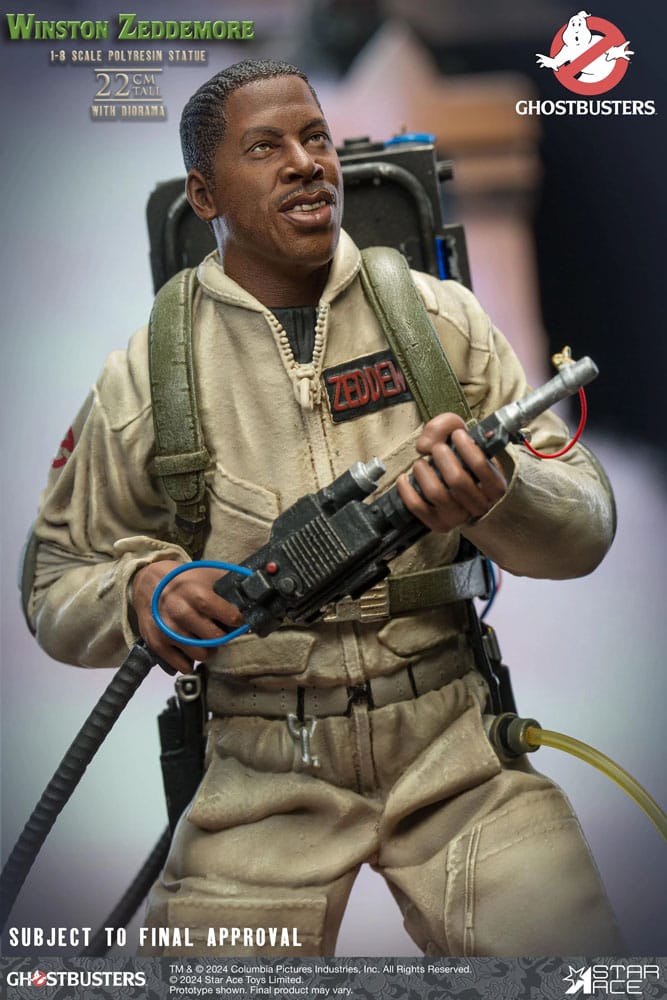 Ghostbusters statuette Resin 1/8 Winston Zeddemore 22 cm