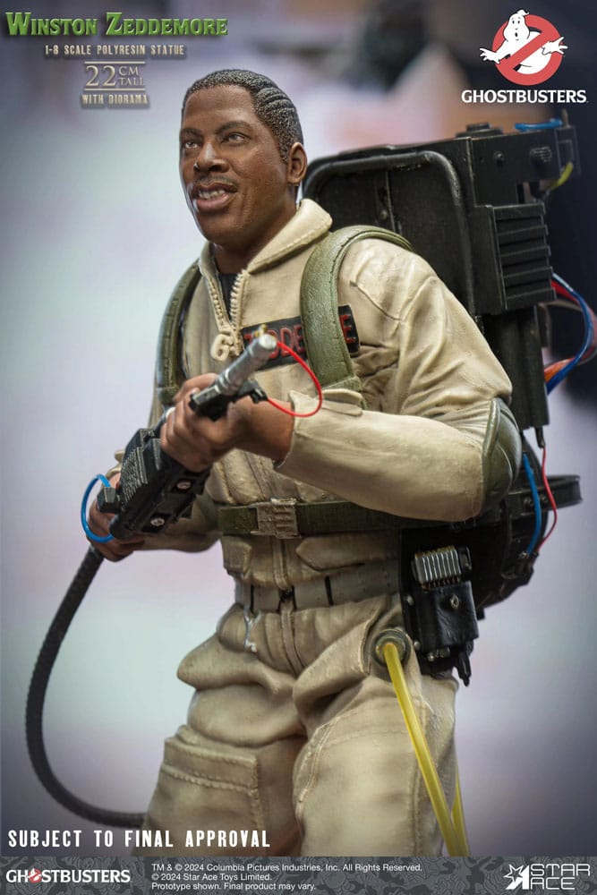 Ghostbusters statuette Resin 1/8 Winston Zeddemore 22 cm