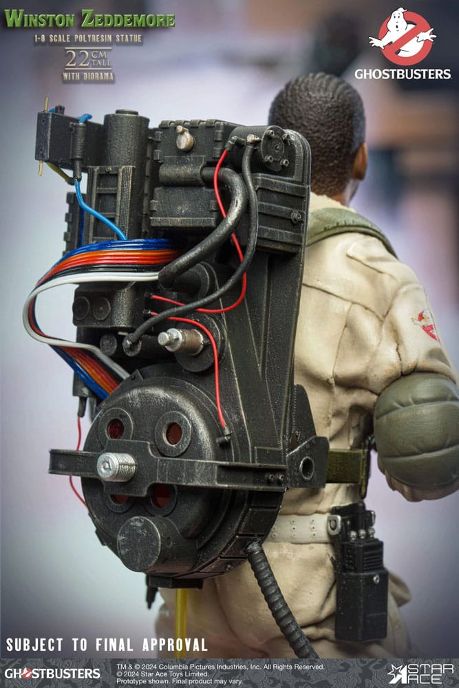 Ghostbusters statuette Resin 1/8 Winston Zeddemore 22 cm