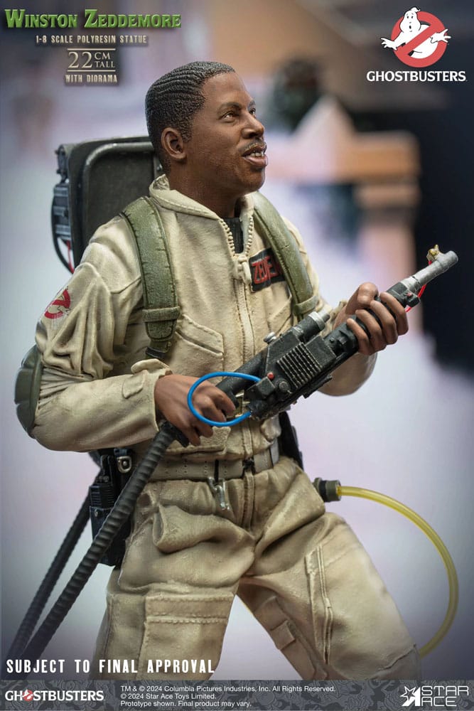 Ghostbusters statuette Resin 1/8 Winston Zeddemore 22 cm