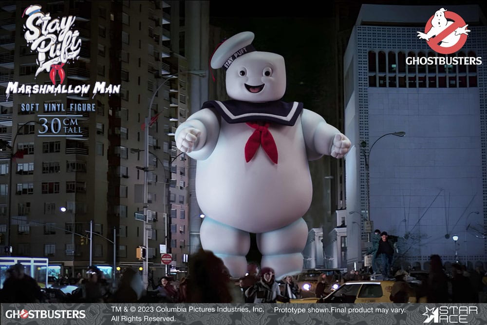 Ghostbusters statuette Soft Vinyl Stay Puft Marshmallow Man Normal Version 30 cm