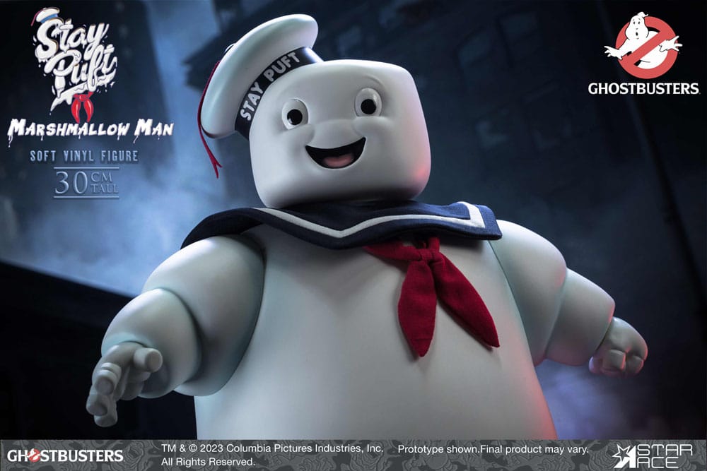 Ghostbusters statuette Soft Vinyl Stay Puft Marshmallow Man Normal Version 30 cm