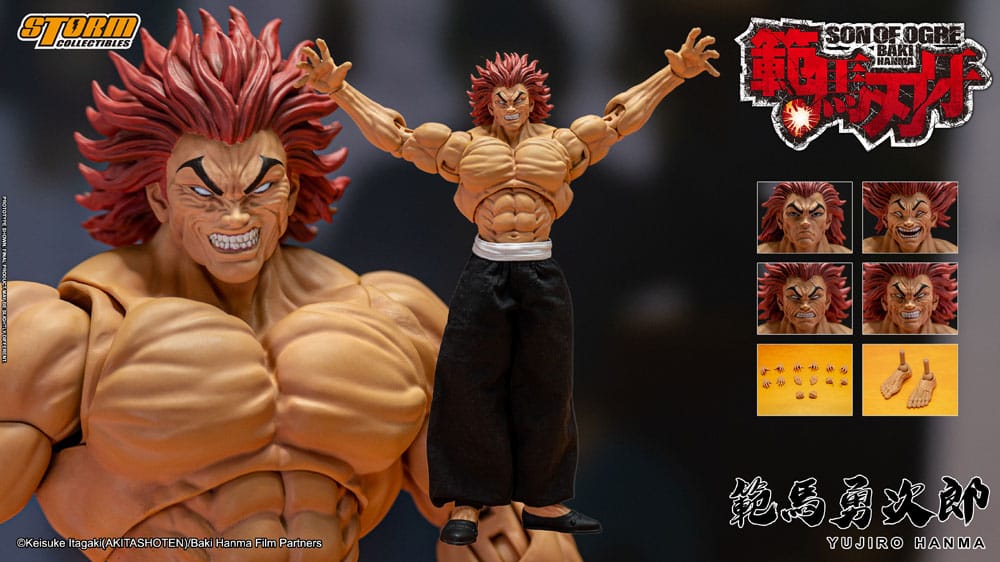 Baki : Figurine 1/12 Yujiro Hanma 18 cm