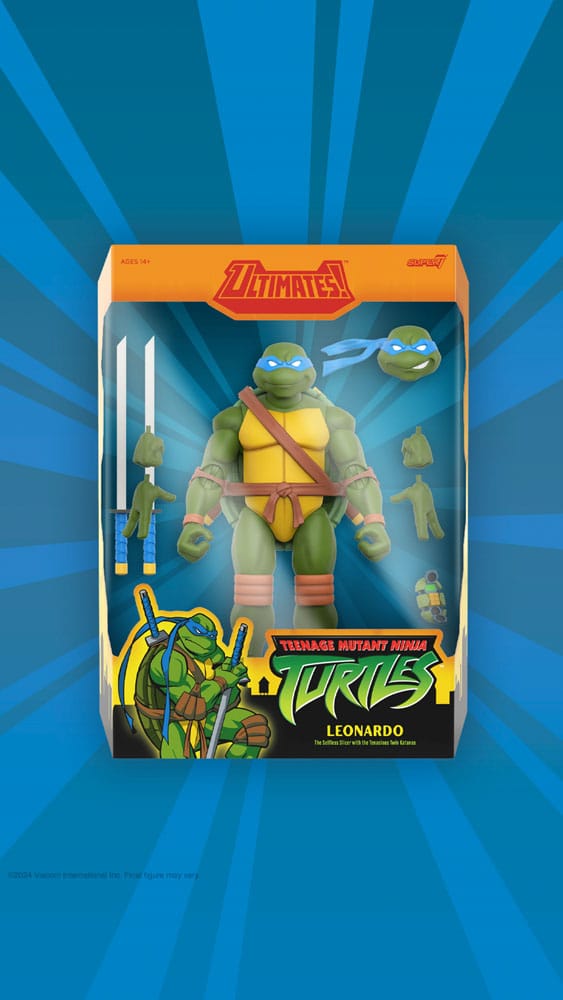 Teenage Mutant Ninja Turtles figurine Ultimates Wave 12 Leonardo 18 cm