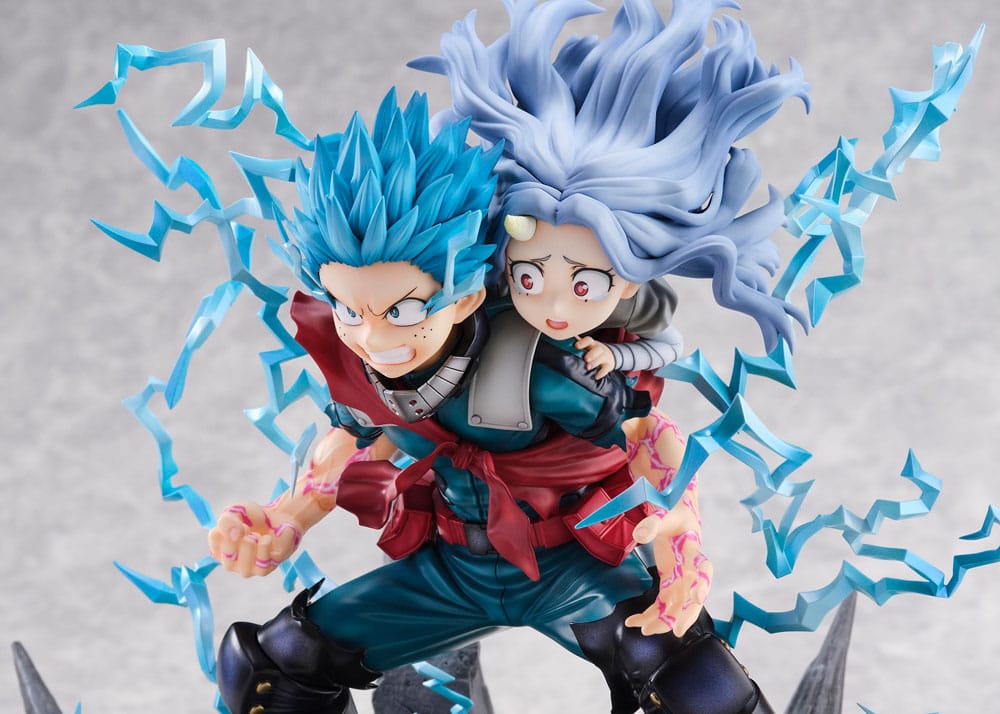 My Hero Academia : Statuette PVC Super Situation Izuku Midoriya & Eri 23 cm