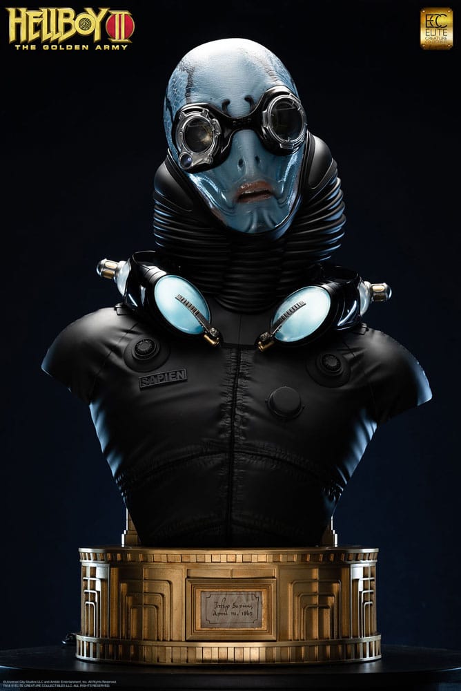 Hellboy buste 1/1 Abe Sapien 75 cm