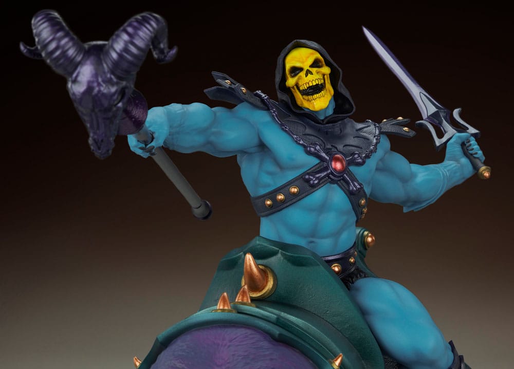 Masters of the Universe statuette Skeletor & Panthor Classic Deluxe 62 cm Statuettes Les Maîtres de l´Univers