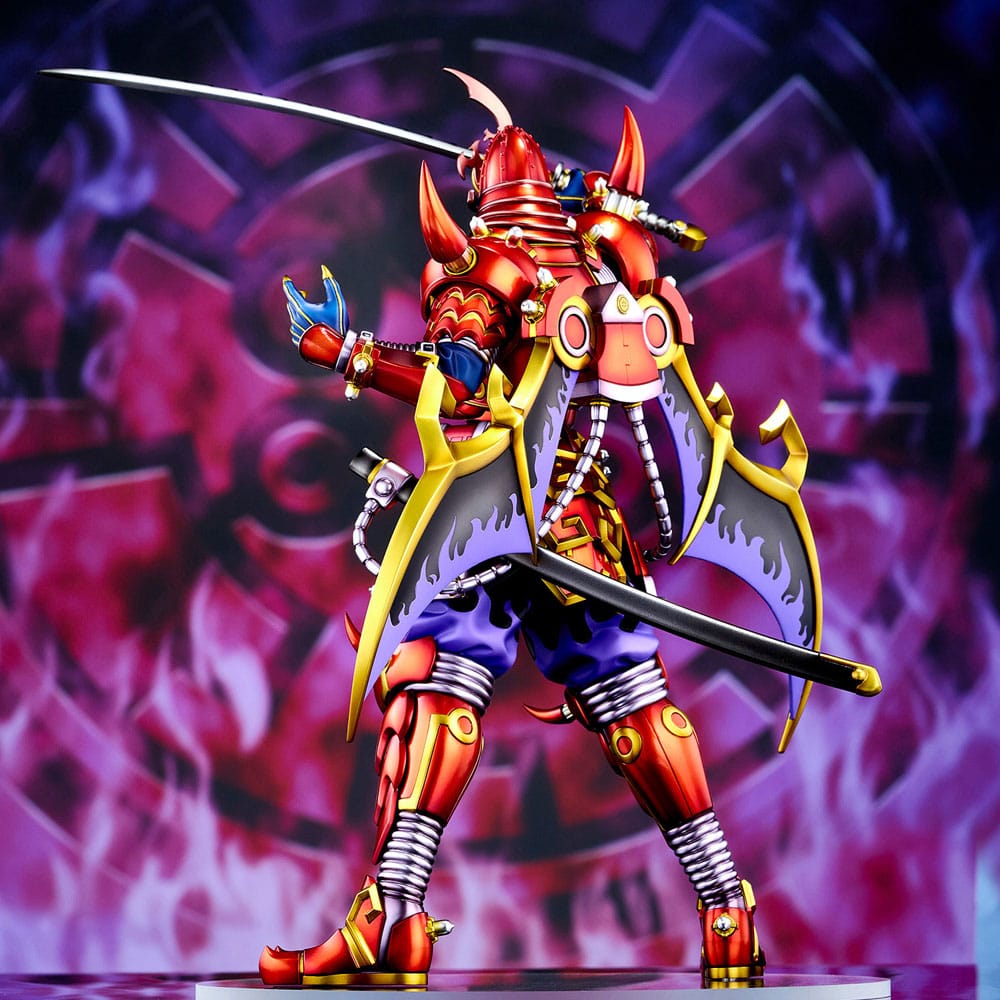 Yu-Gi-Oh! statuette PVC Monster Figure Collection Legendary Six Samurai Shi En 35 cm