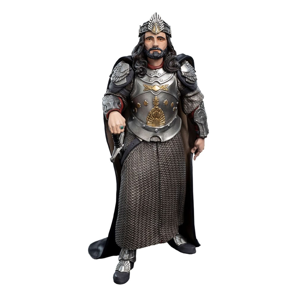 Le Seigneur des Anneaux : Figurine Mini Epics King Aragorn 19 cm