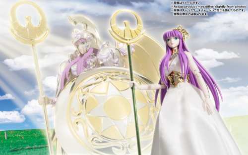 Saint Seiya : Figurine Goddess Athena & Saori Kido Myth Cloth EX