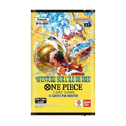 Display One Piece OP15 – Aventure sur L’Île de Dieu 🇫🇷