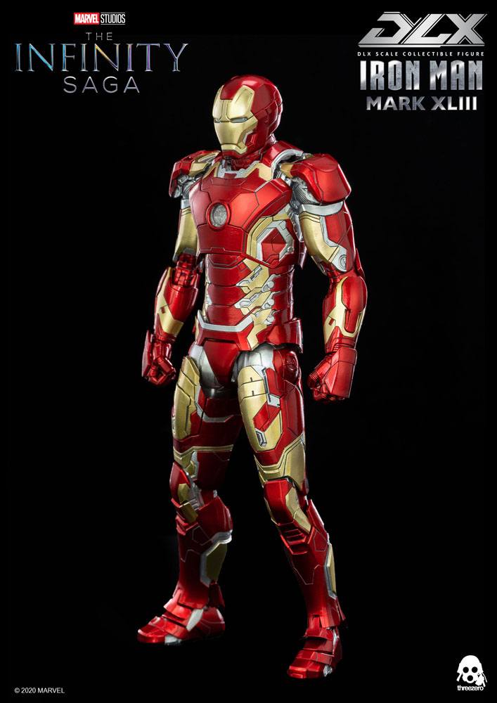 Infinity Saga figurine 1/12 DLX Iron Man Mark 43 16 cm