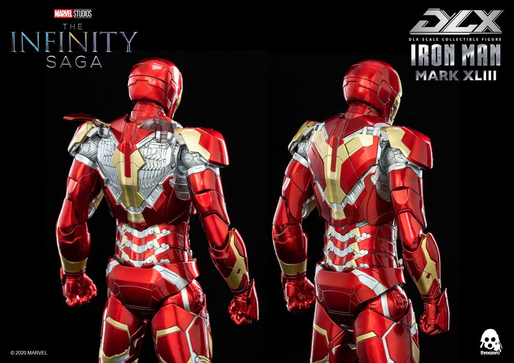 Infinity Saga figurine 1/12 DLX Iron Man Mark 43 16 cm