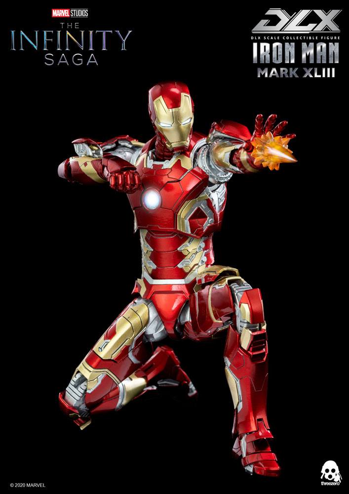 Infinity Saga figurine 1/12 DLX Iron Man Mark 43 16 cm