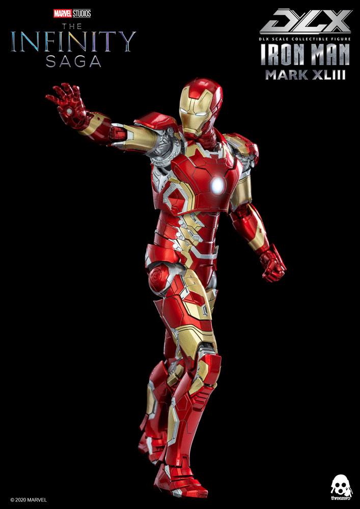 Infinity Saga figurine 1/12 DLX Iron Man Mark 43 16 cm