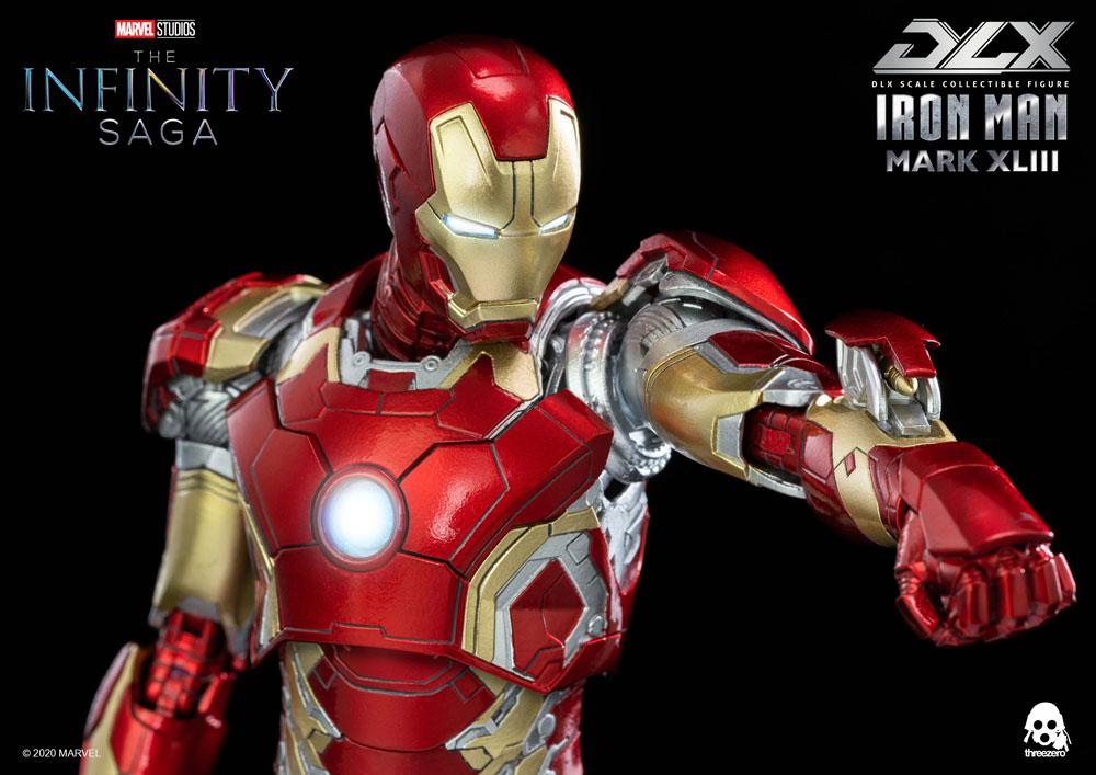Infinity Saga figurine 1/12 DLX Iron Man Mark 43 16 cm