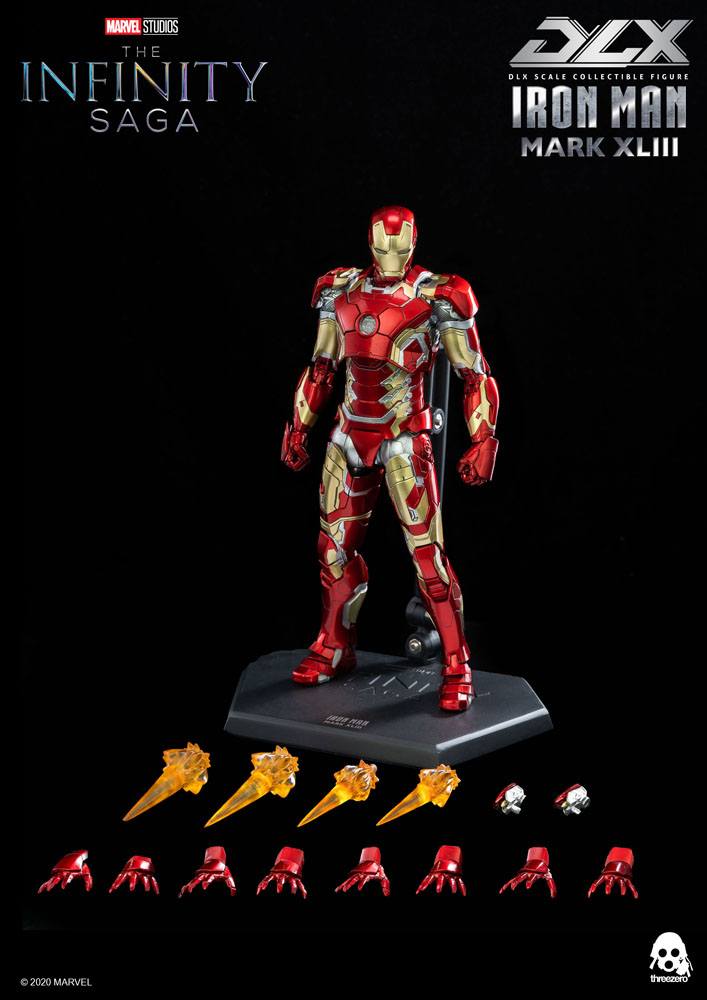 Infinity Saga figurine 1/12 DLX Iron Man Mark 43 16 cm