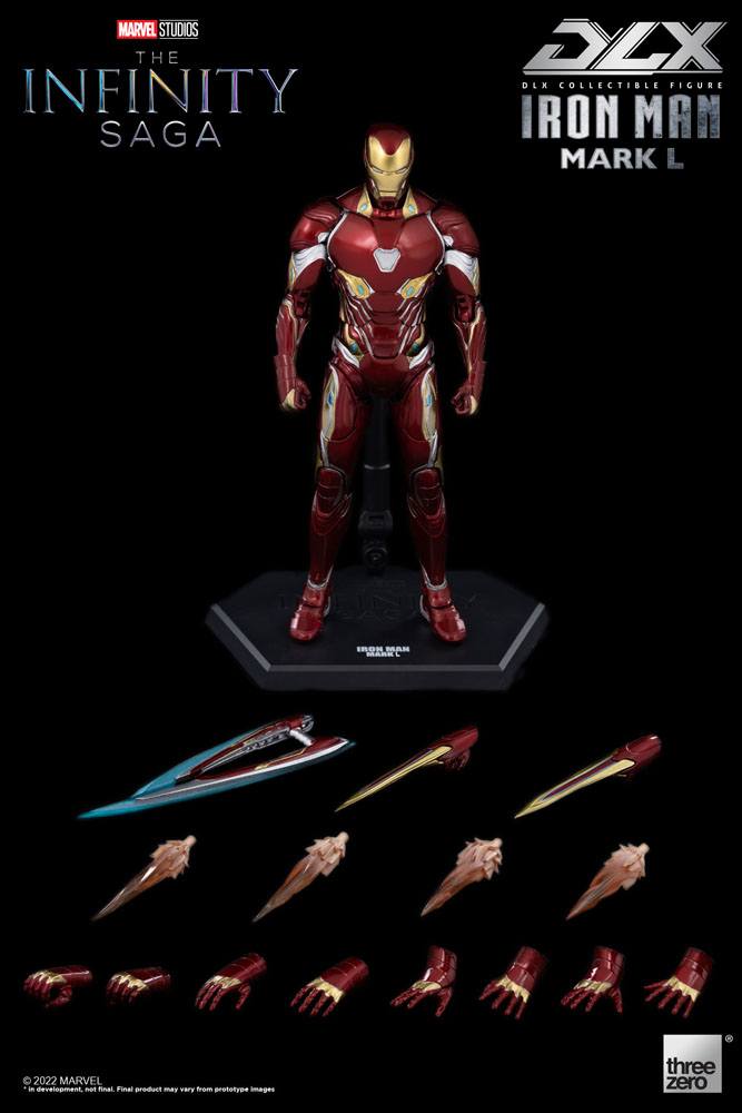 Infinity Saga figurine 1/12 DLX Iron Man Mark 50 17 cm