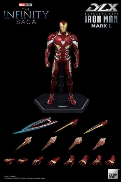 Infinity Saga figurine 1/12 DLX Iron Man Mark 50 17 cm
