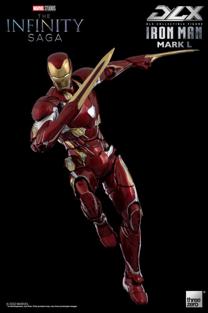 Infinity Saga figurine 1/12 DLX Iron Man Mark 50 17 cm
