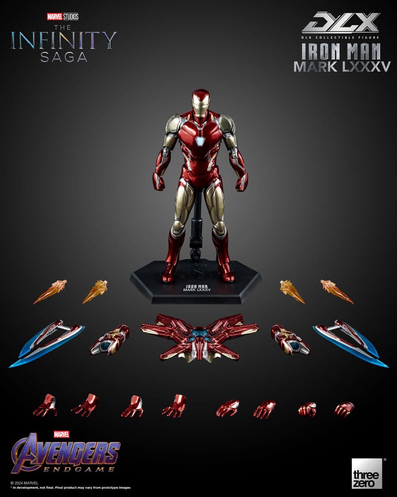 Infinity Saga figurine 1/12 DLX Iron Man Mark 85 17 cm