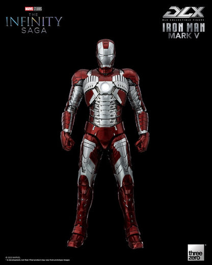 Infinity Saga figurine 1/12 DLX Iron Man Mark 5 17 cm