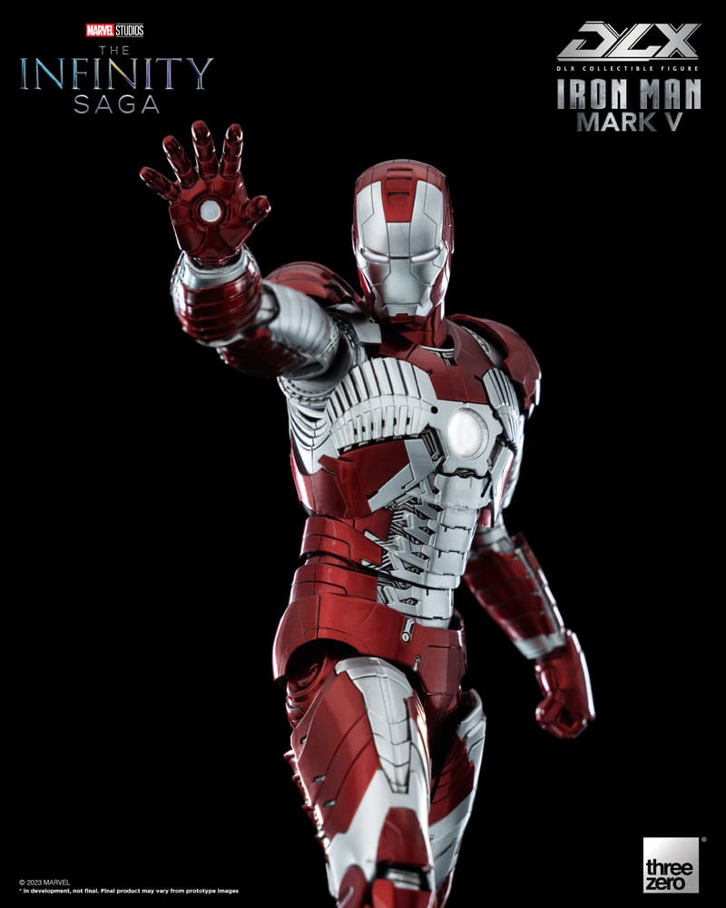 Infinity Saga figurine 1/12 DLX Iron Man Mark 5 17 cm