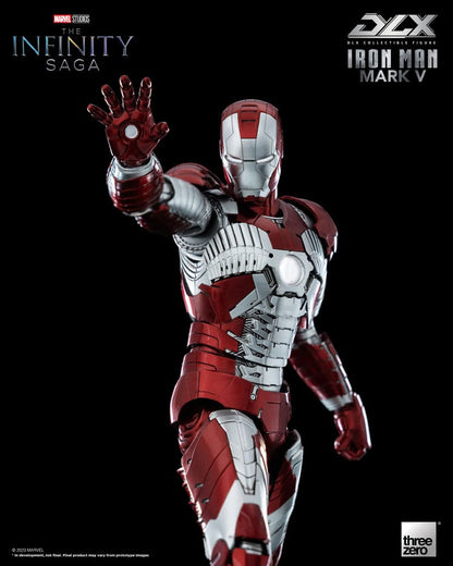 Infinity Saga figurine 1/12 DLX Iron Man Mark 5 17 cm