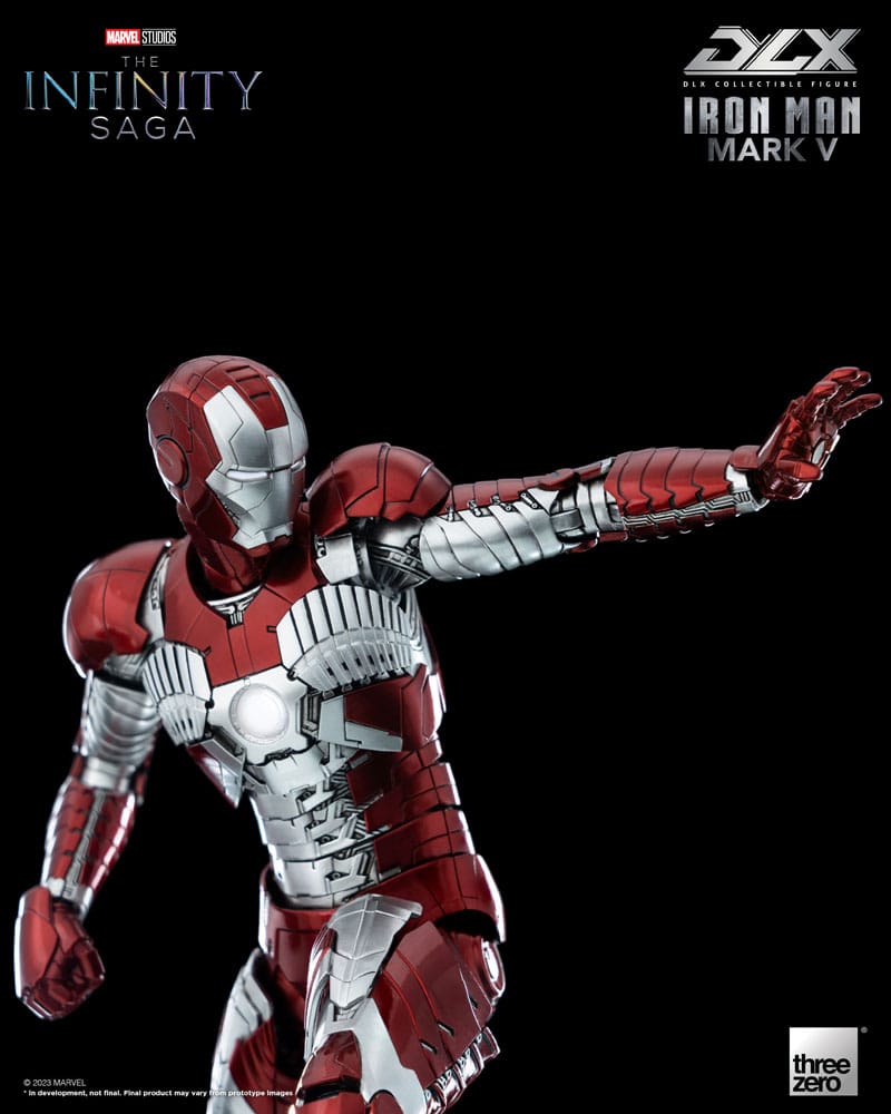 Infinity Saga figurine 1/12 DLX Iron Man Mark 5 17 cm