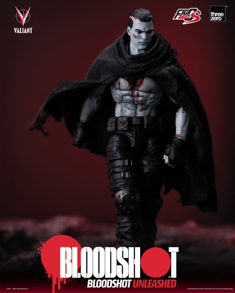 Valiant Comics figurine FigZero S 1/12 Bloodshot Unleashed 15 cm