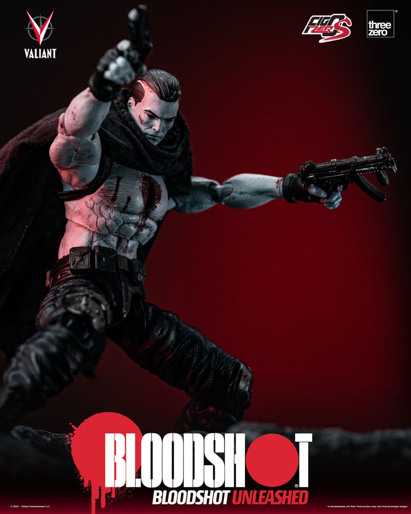 Valiant Comics figurine FigZero S 1/12 Bloodshot Unleashed 15 cm