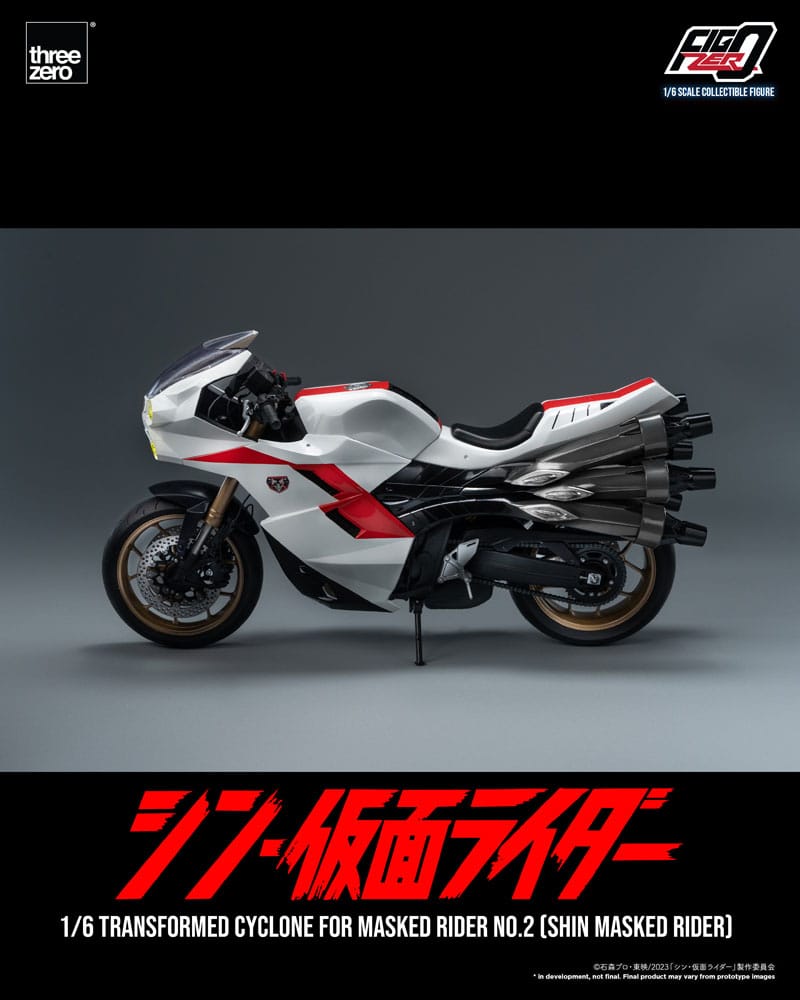 Kamen Rider véhicule FigZero 1/6 Transformed Cyclone for Shin Masked Rider No. 2 35 cm