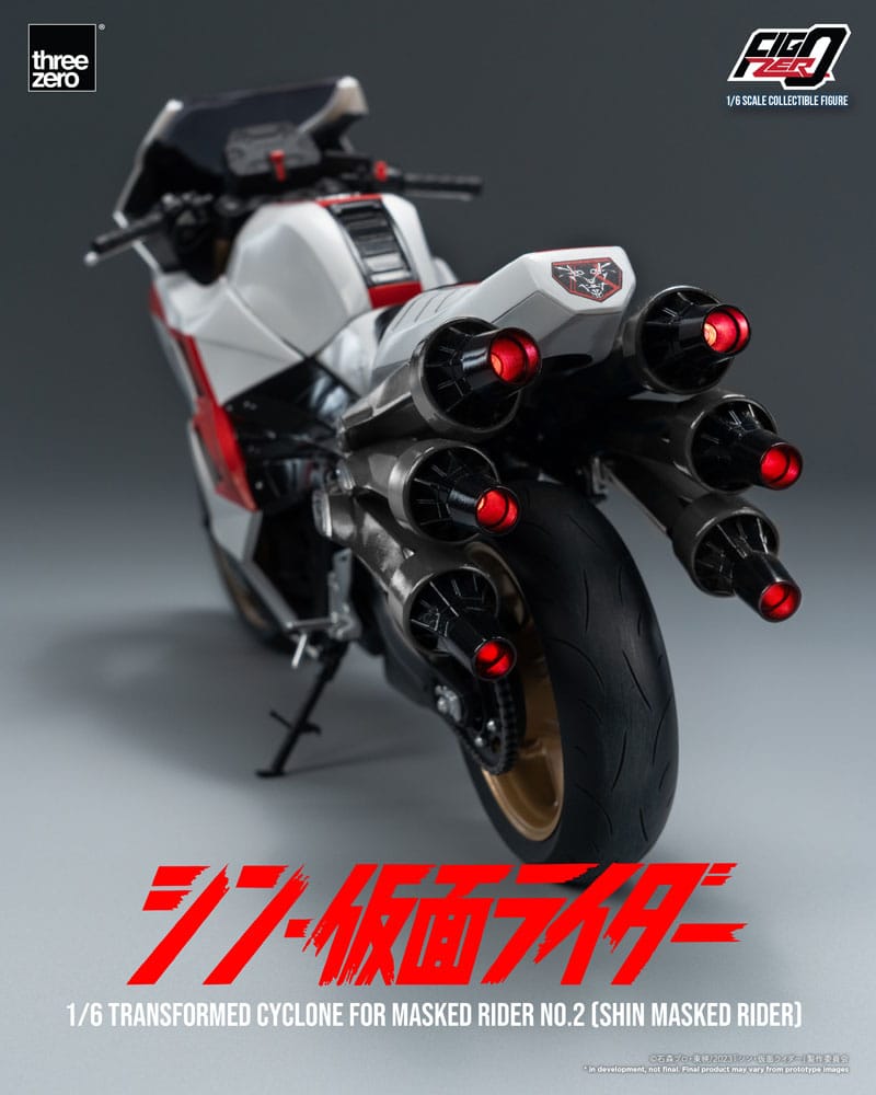 Kamen Rider véhicule FigZero 1/6 Transformed Cyclone for Shin Masked Rider No. 2 35 cm