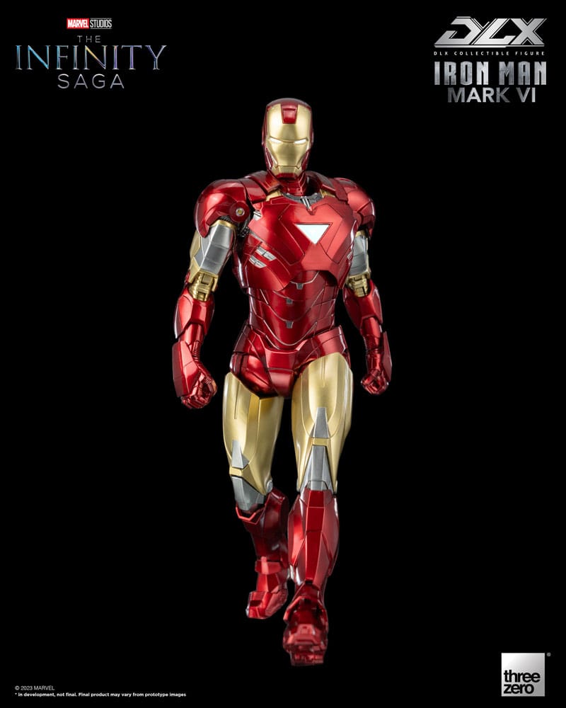 Infinity Saga figurine 1/12 DLX Iron Man Mark 6 17 cm