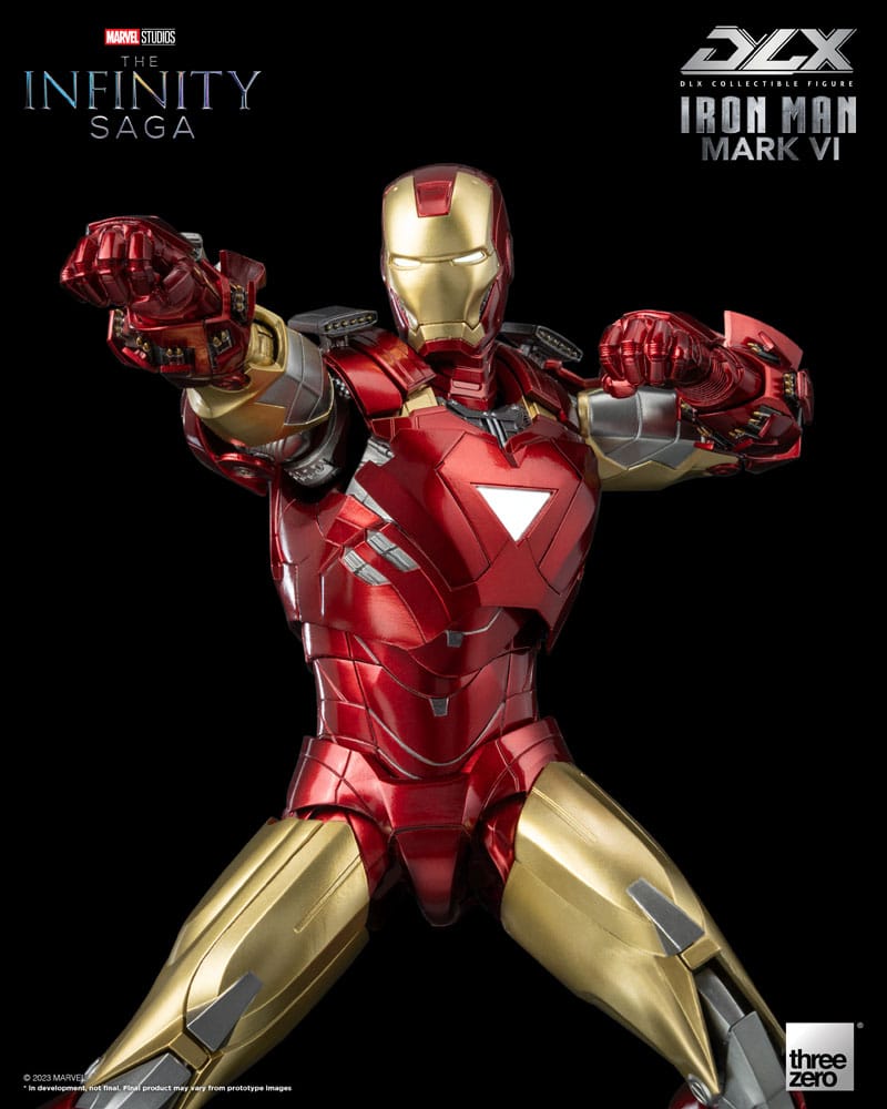 Infinity Saga figurine 1/12 DLX Iron Man Mark 6 17 cm