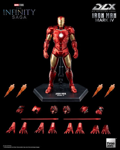 Infinity Saga figurine 1/12 DLX Iron Man Mark 4 17 cm